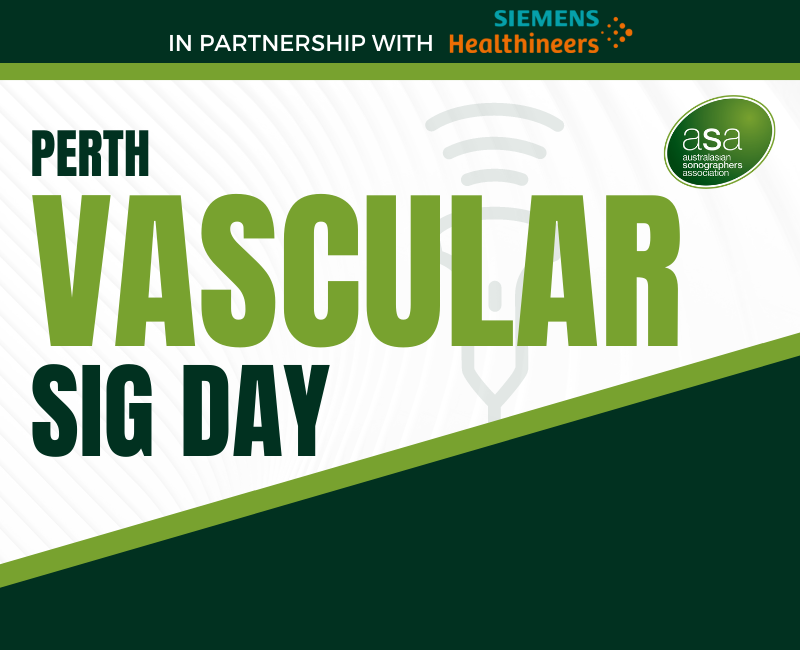 Vascular SIG Day - Perth 2022